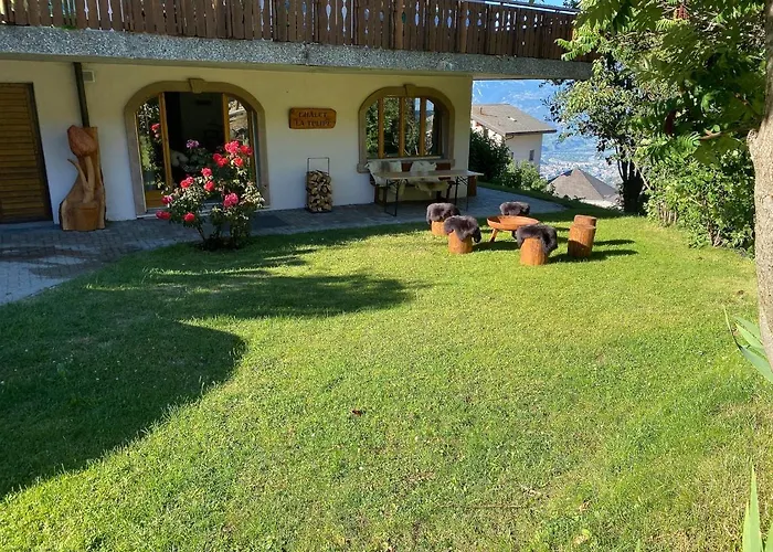 La Tulipe, Mountain View, Terrace, Bbq Nendaz