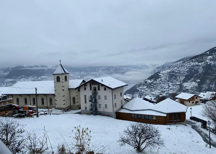 La Tulipe, Mountain View, Terrace, Bbq Daire Nendaz